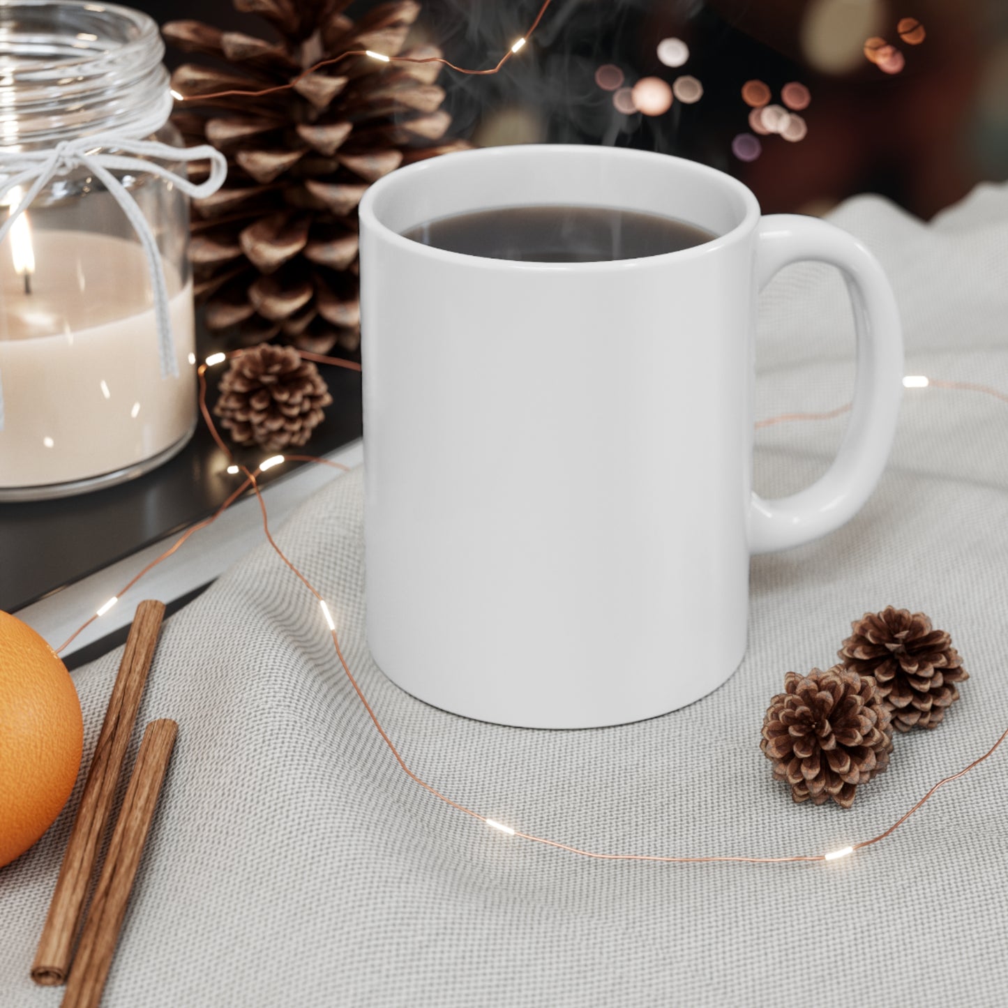 Deep in the Rabbit Hole Mug - 11oz White Coffee Cup