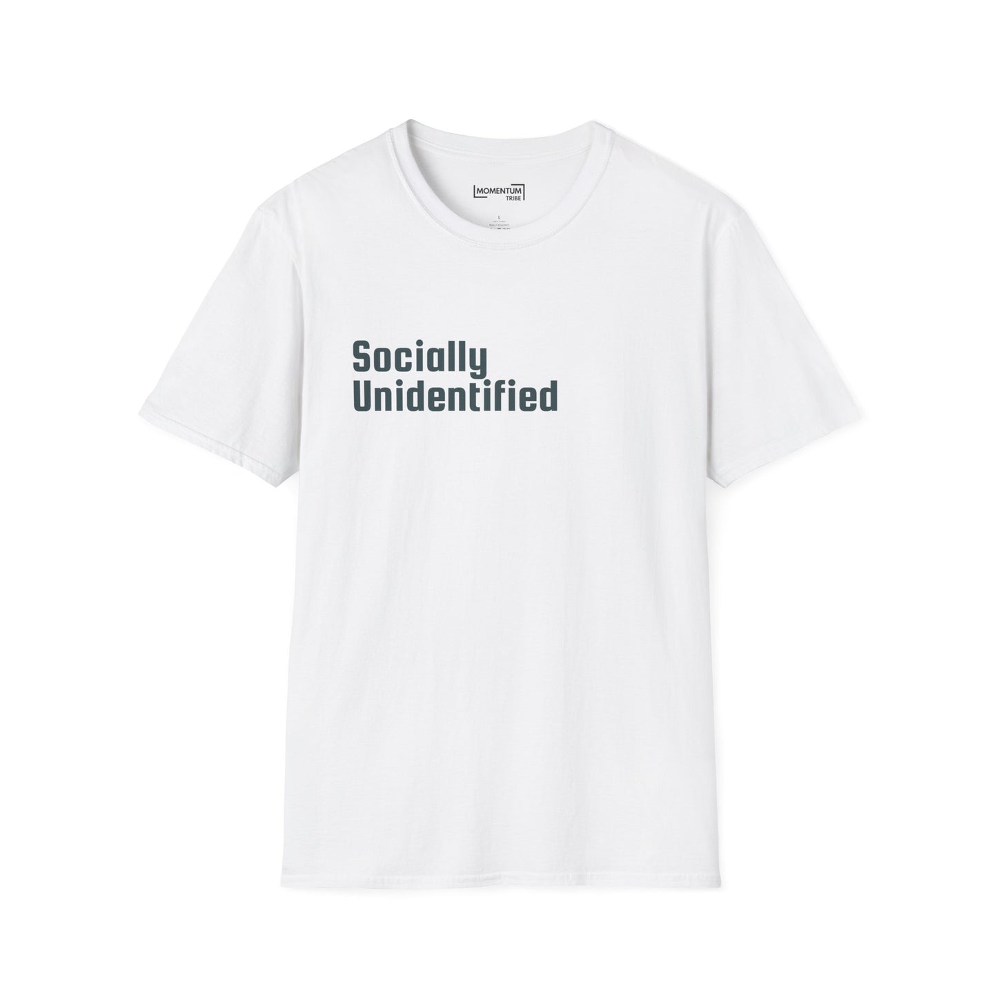 Socially Unidentified T-Shirt - Minimalist Introvert Tee