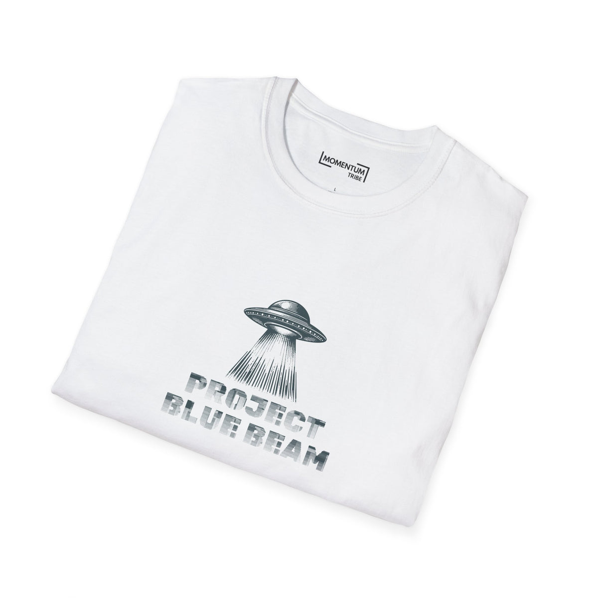 Project Blue Beam T‑Shirt - UFO Conspiracy Graphic Tee