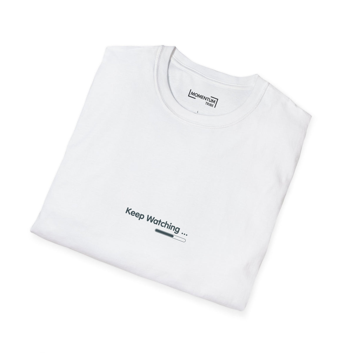 Keep Watching T-Shirt - Minimal Loading Graphic Tee