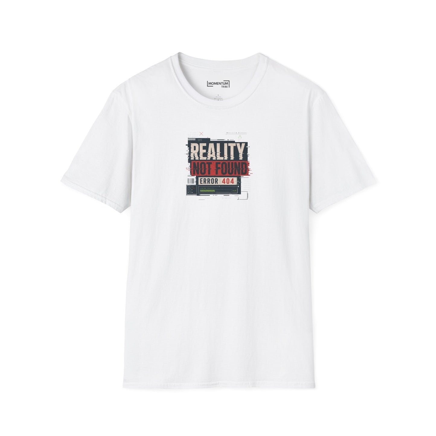 Reality Not Found T-Shirt - Error 404 Graphic Tee