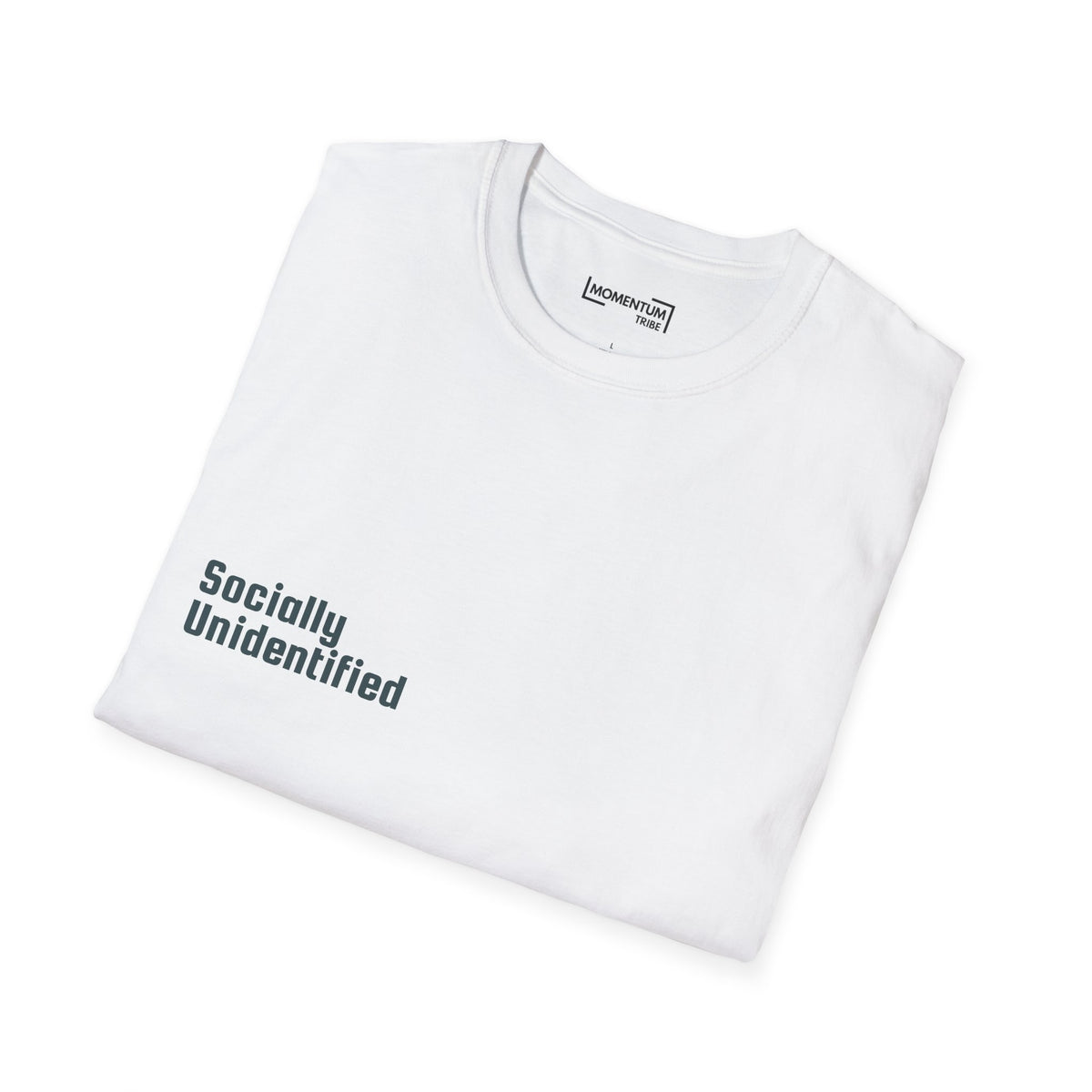 Socially Unidentified T-Shirt - Minimalist Introvert Tee