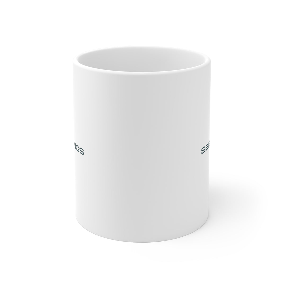 Seen Things Mug - Funny Minimalist Coffee Mug for Observant Friends