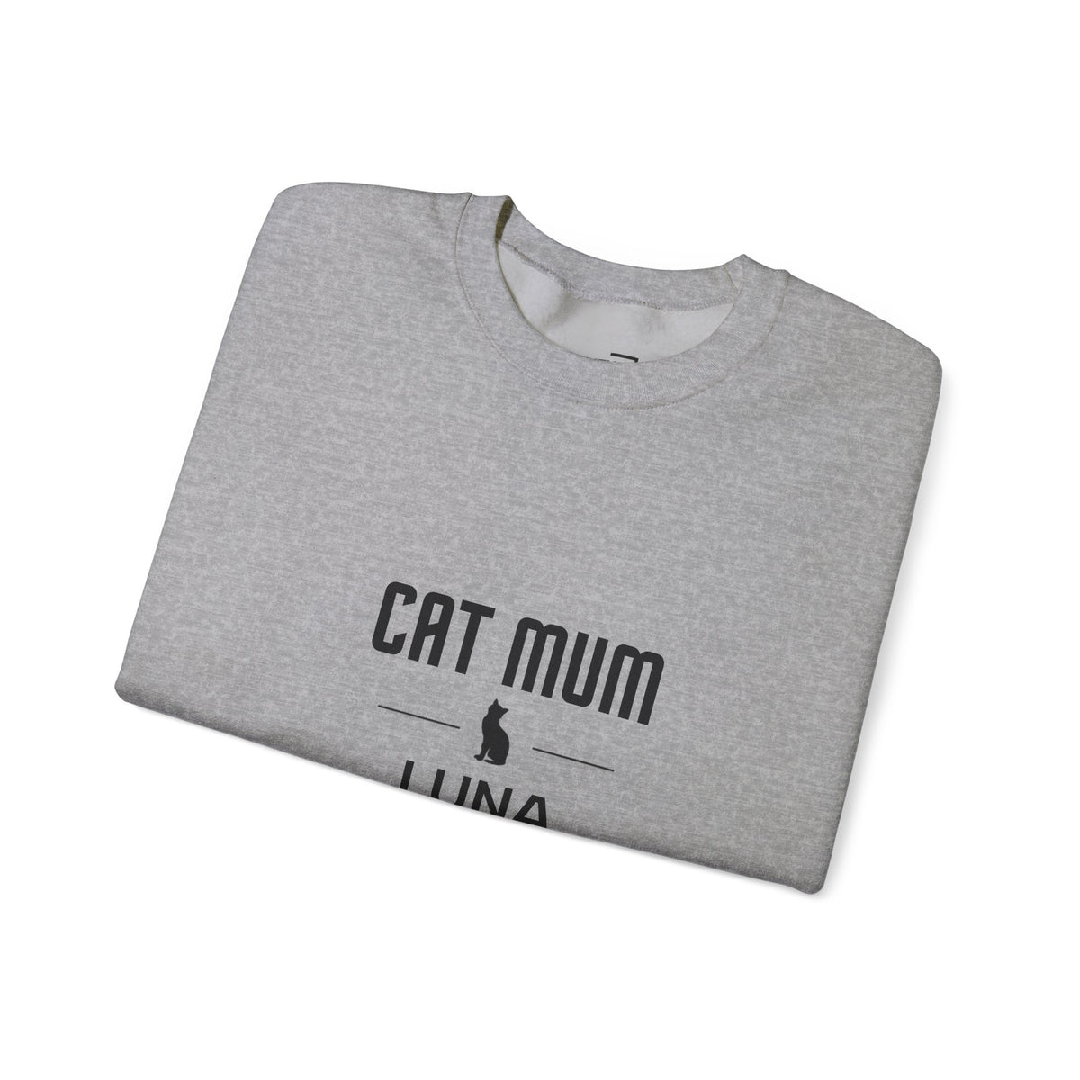 Personalised Cat Family Sweatshirt - Custom Cat Mum, Dad, Sister or Brother