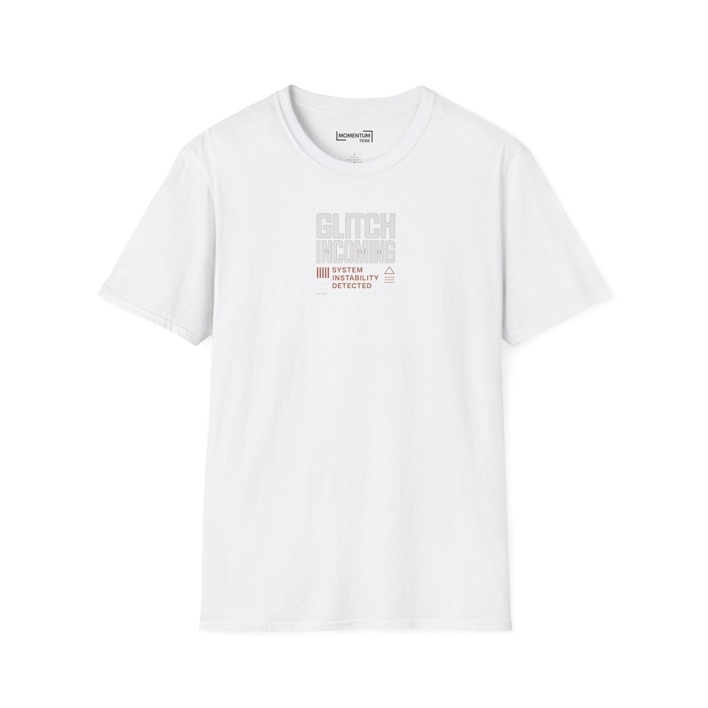 Glitch Incoming T-Shirt - "System Instability Detected" Tech Graphic Tee