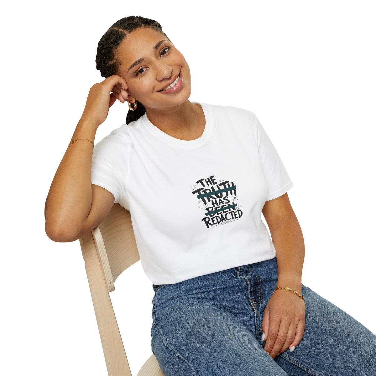 T-Shirt - “The Truth Has Been Redacted” Graphic Tee