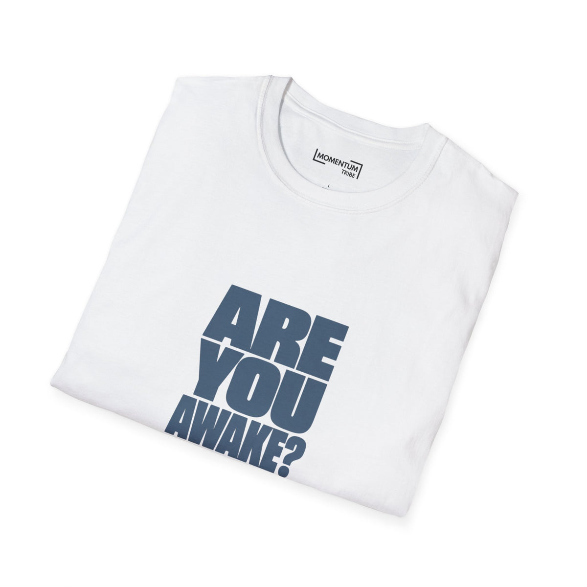 Are You Awake? Graphic T-Shirt - Bold Typographic Tee for Casual Wear
