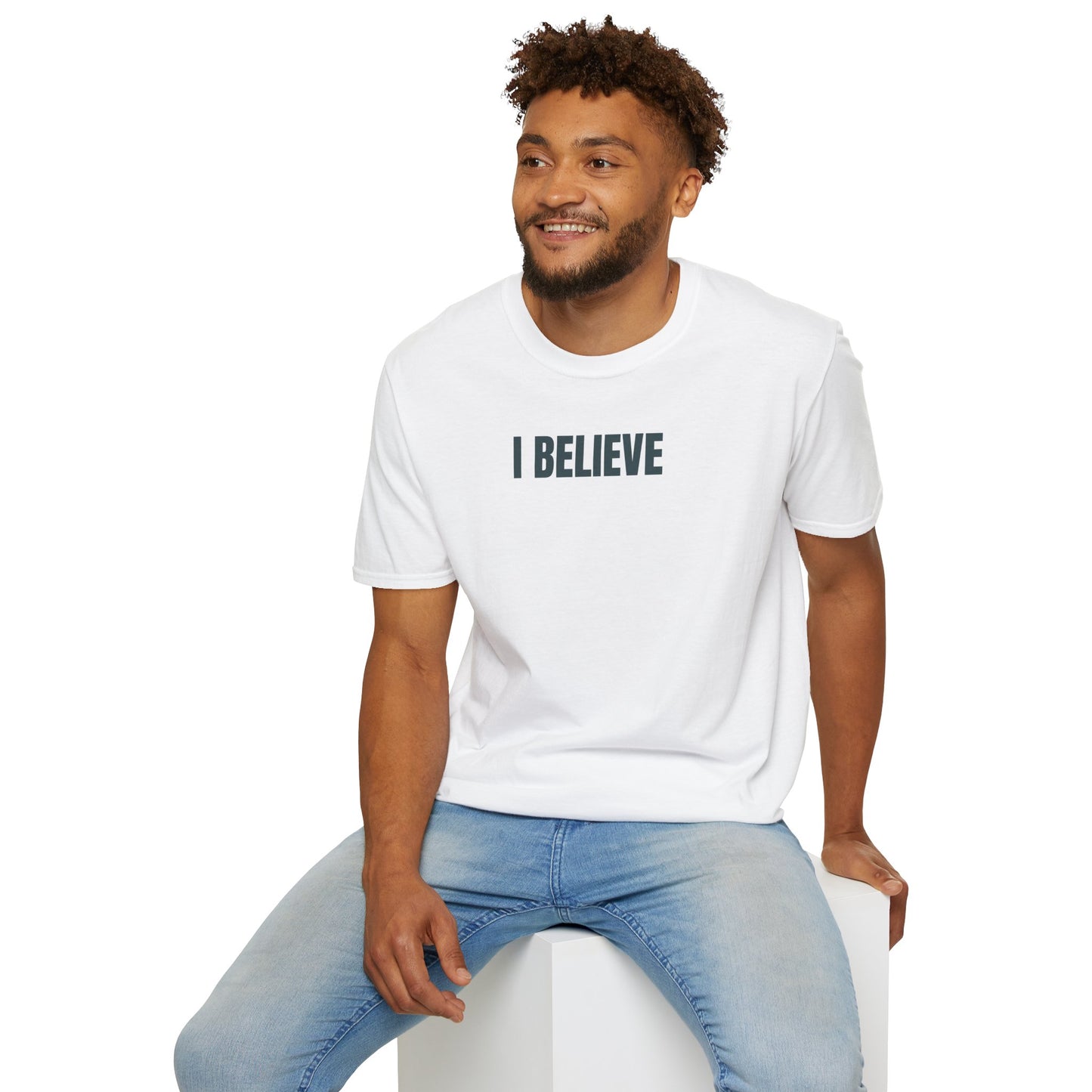 I Believe T-Shirt - Inspirational Minimalist Graphic Tee