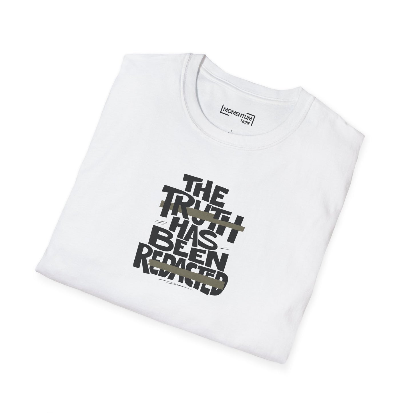 T-Shirt - “The Truth Has Been Redacted” Graphic Tee