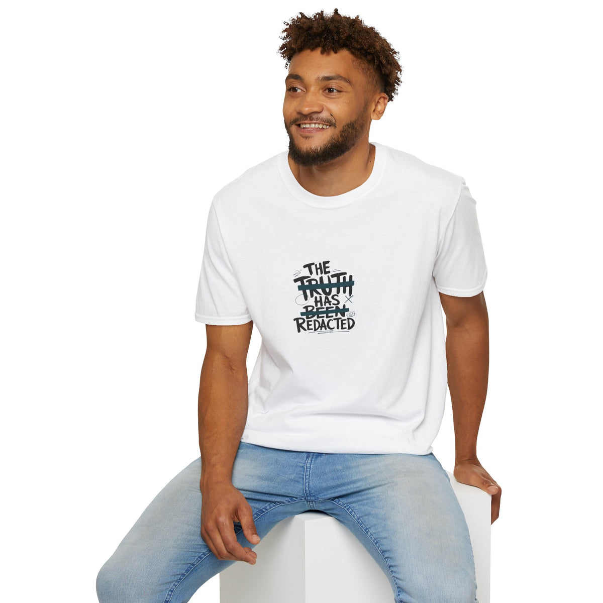 T-Shirt - “The Truth Has Been Redacted” Graphic Tee