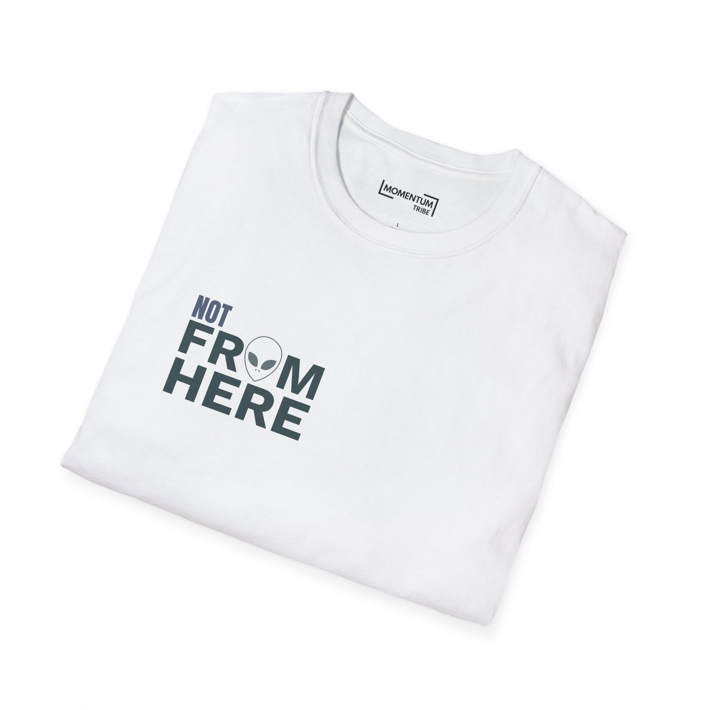 Alien Graphic T-Shirt - "Not From Here" Sci‑Fi Tee