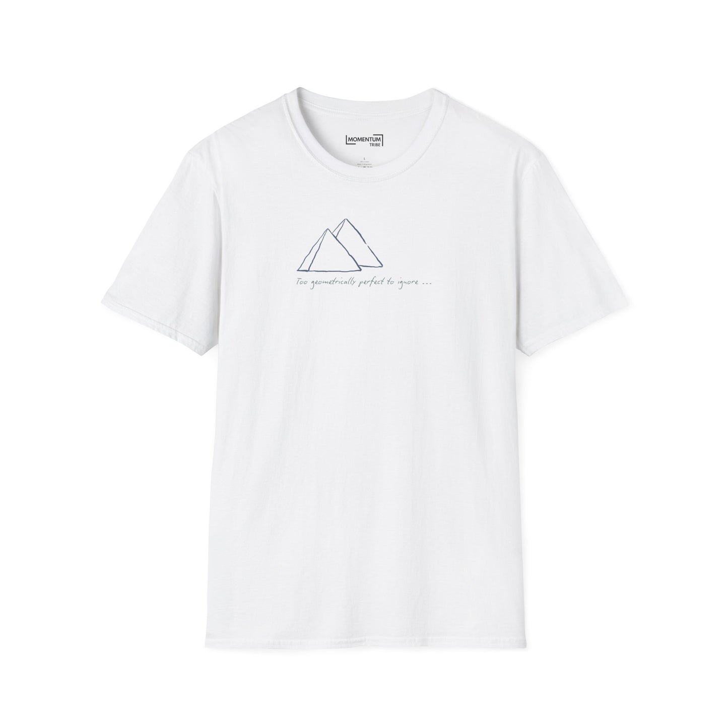 T-Shirt - Two Geometrically Perfect To You Minimal Mountain Tee