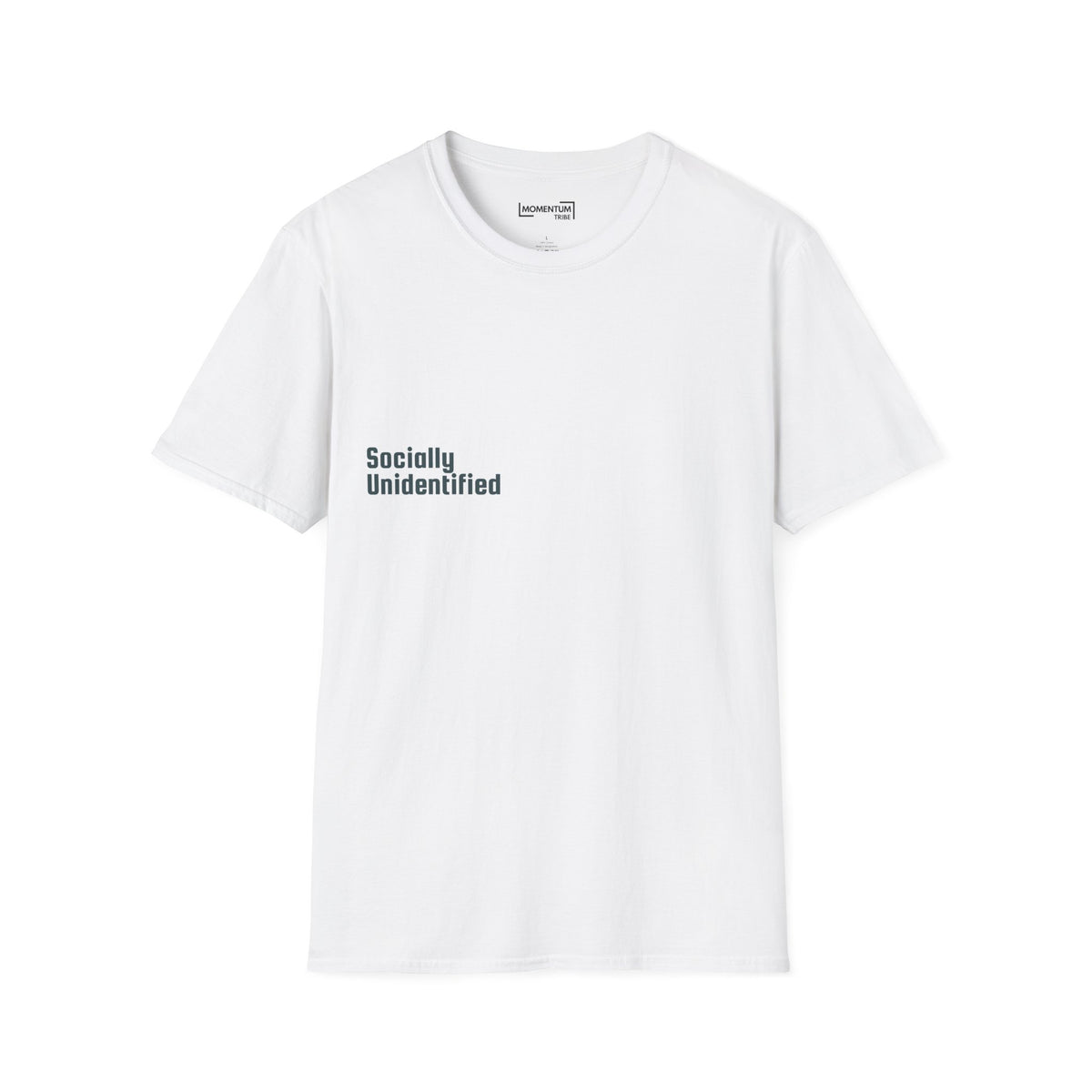 Socially Unidentified T-Shirt - Minimalist Introvert Tee