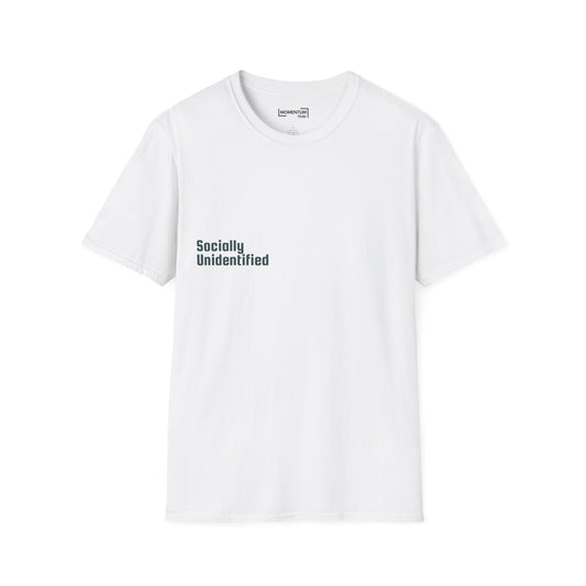 Socially Unidentified T-Shirt - Minimalist Introvert Tee