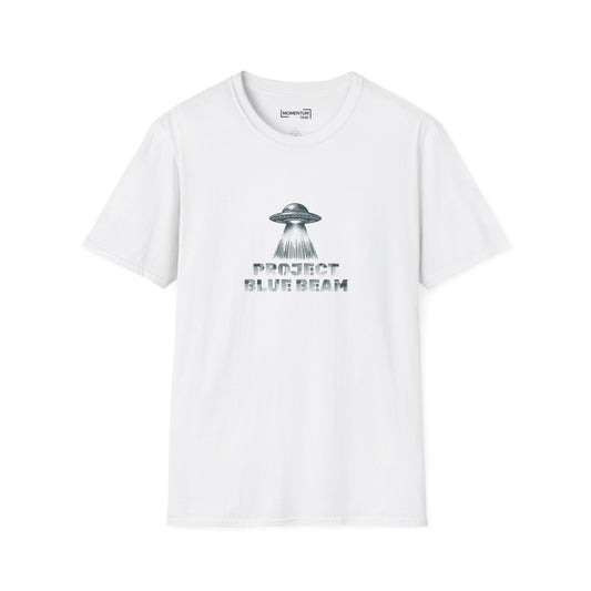 Project Blue Beam T‑Shirt - UFO Conspiracy Graphic Tee