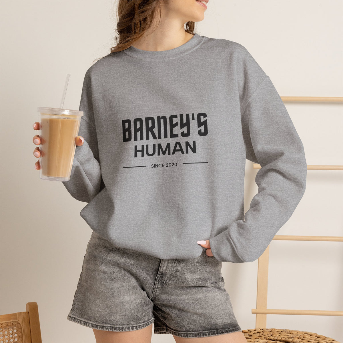Personalised Pet’s Human Sweatshirt | Custom Dog or Cat Name Jumper