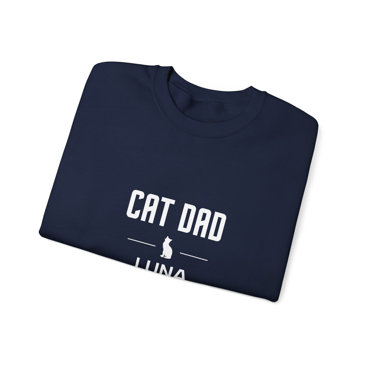 Personalised Cat Family Sweatshirt - Custom Cat Mum, Dad, Sister or Brother