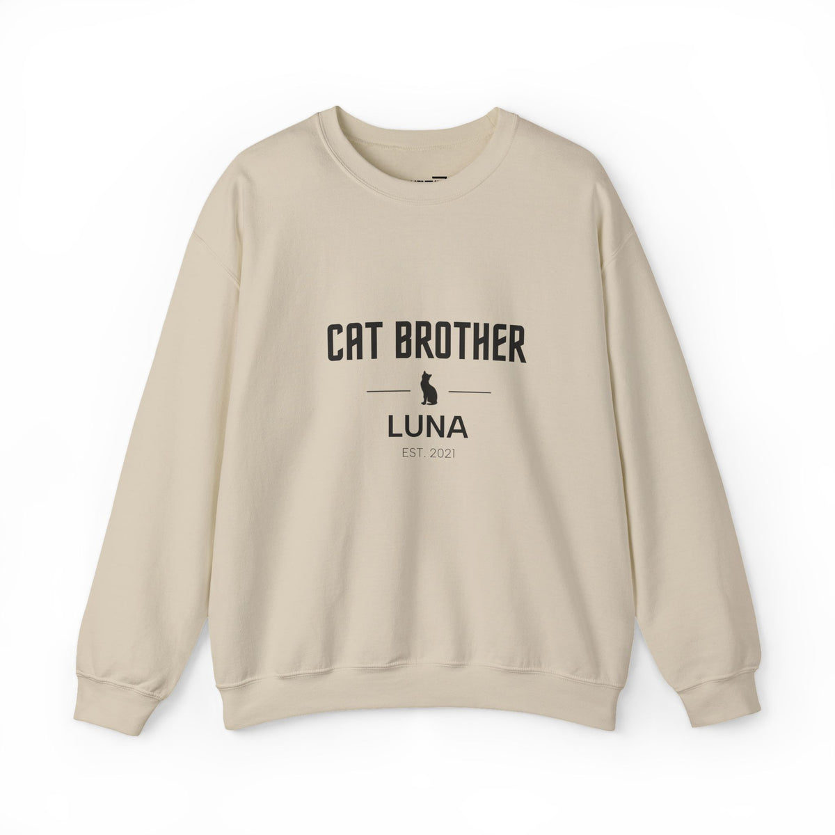 Personalised Cat Family Sweatshirt - Custom Cat Mum, Dad, Sister or Brother