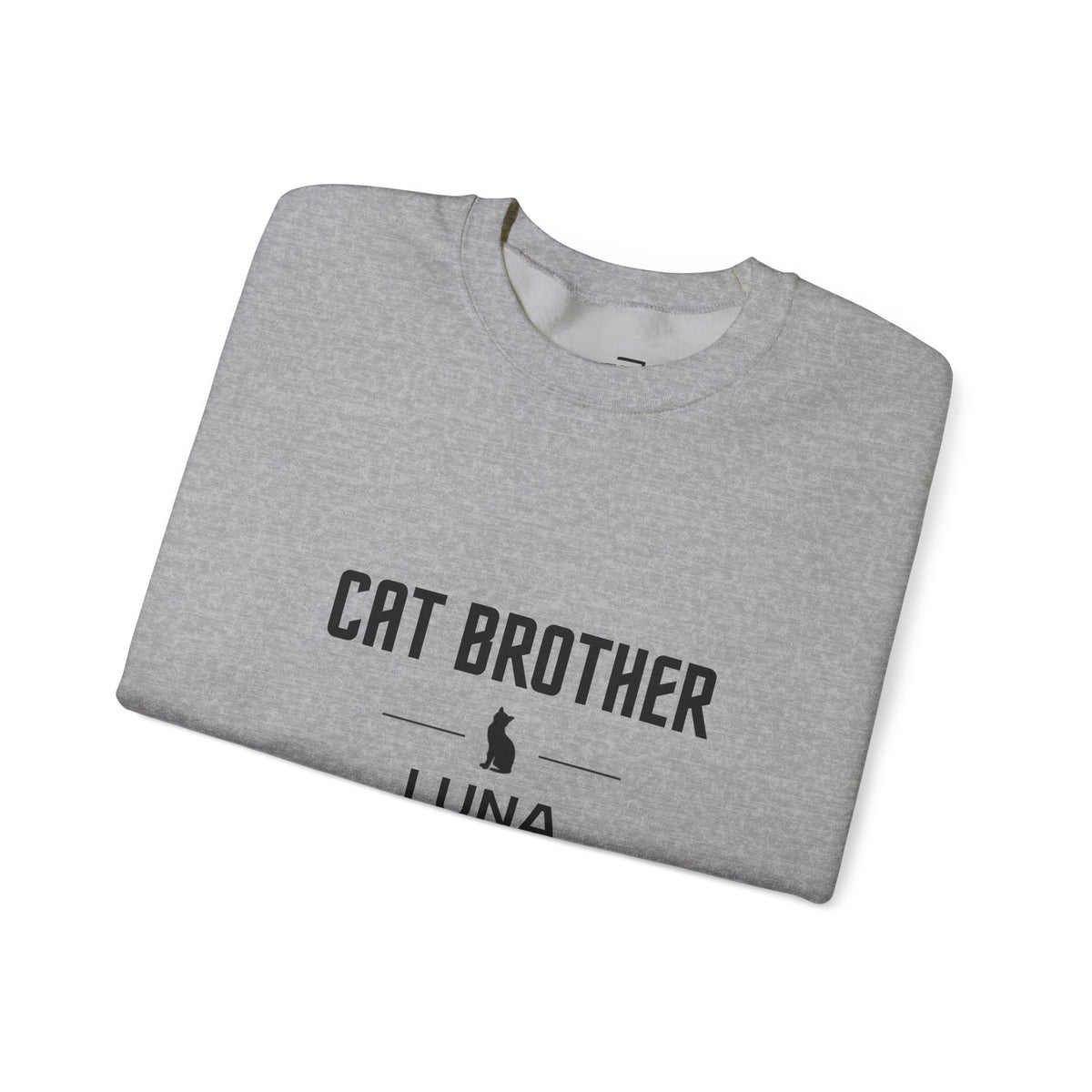 Personalised Cat Family Sweatshirt - Custom Cat Mum, Dad, Sister or Brother