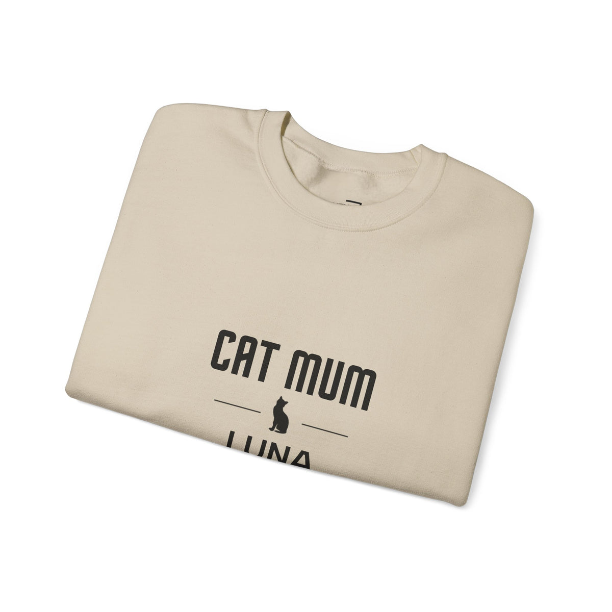 Personalised Cat Family Sweatshirt - Custom Cat Mum, Dad, Sister or Brother
