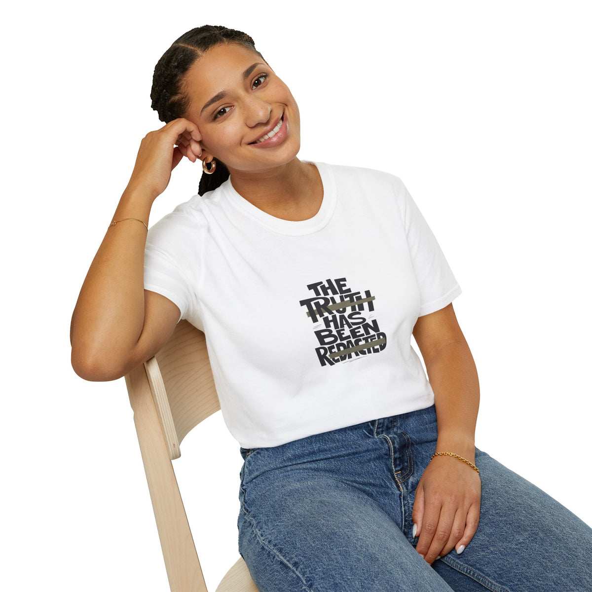 T-Shirt - “The Truth Has Been Redacted” Graphic Tee