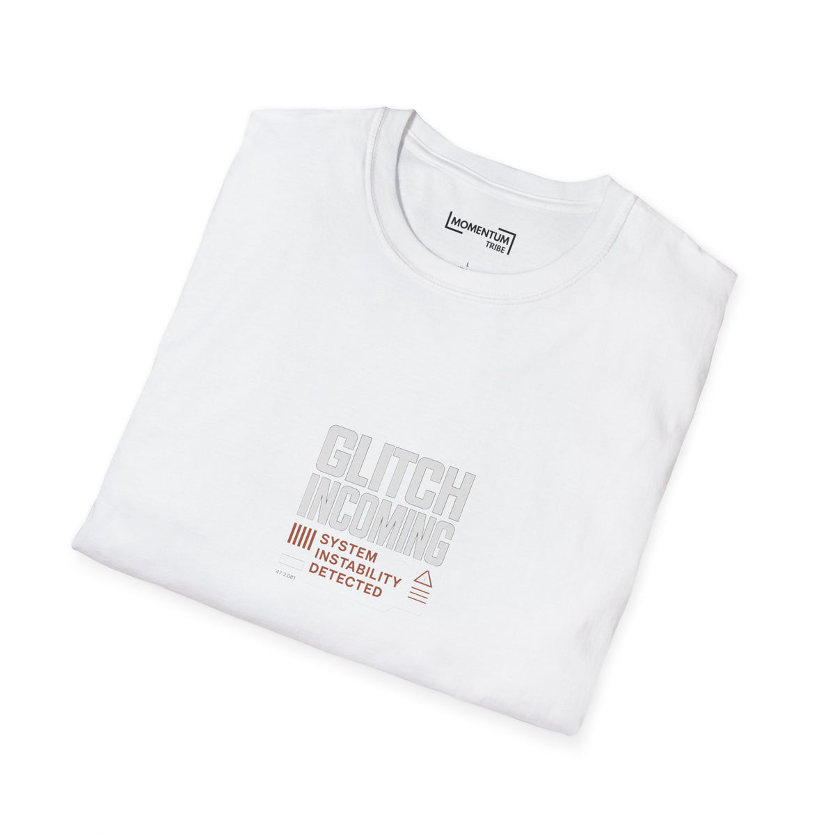 Glitch Incoming T-Shirt - "System Instability Detected" Tech Graphic Tee
