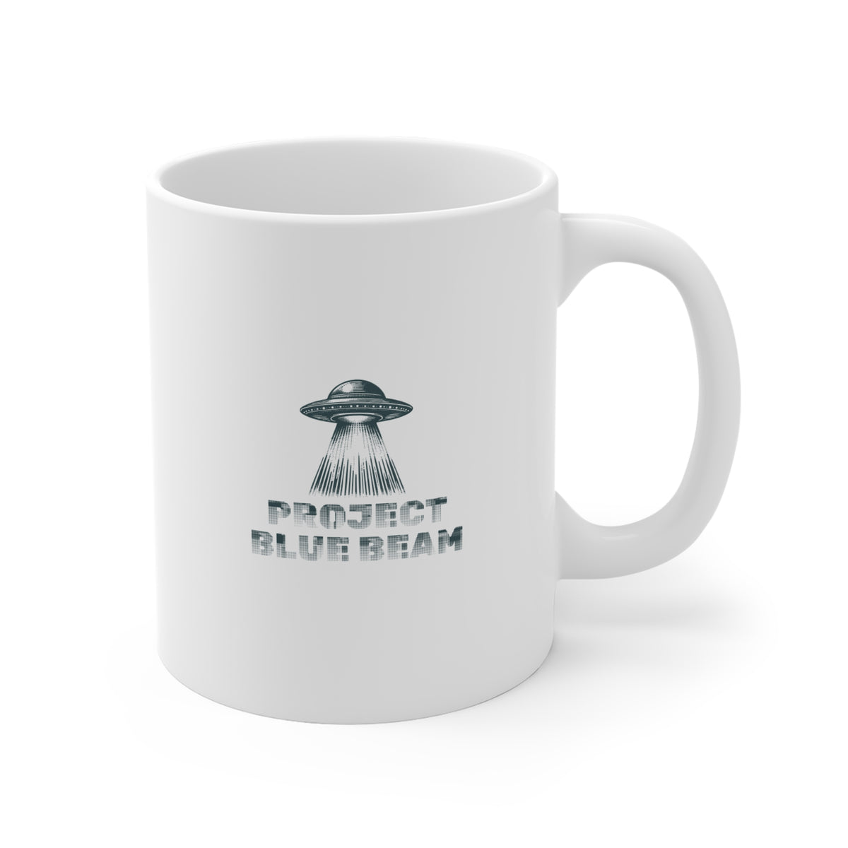 Project Blue Beam Mug - UFO Conspiracy Coffee Cup