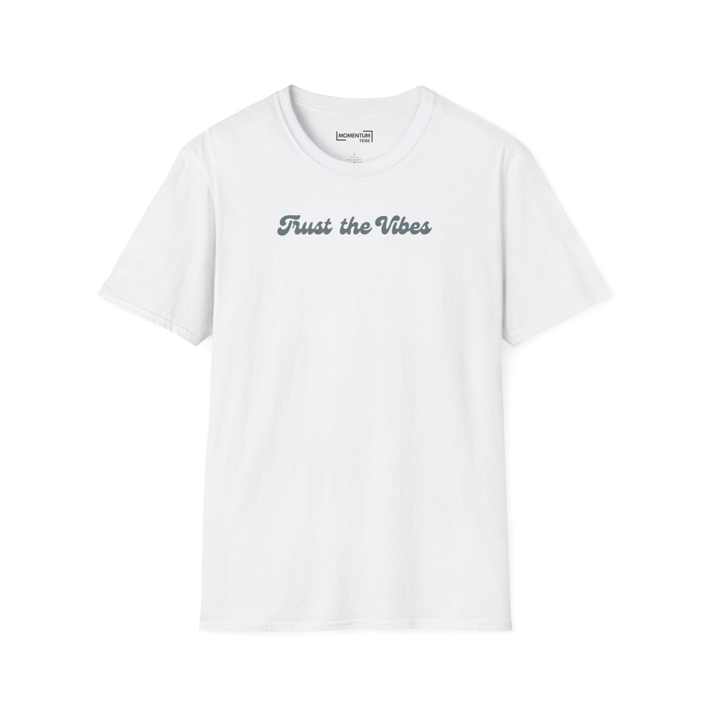 Trust the Vibes T-Shirt - Minimal Retro Script Graphic Tee