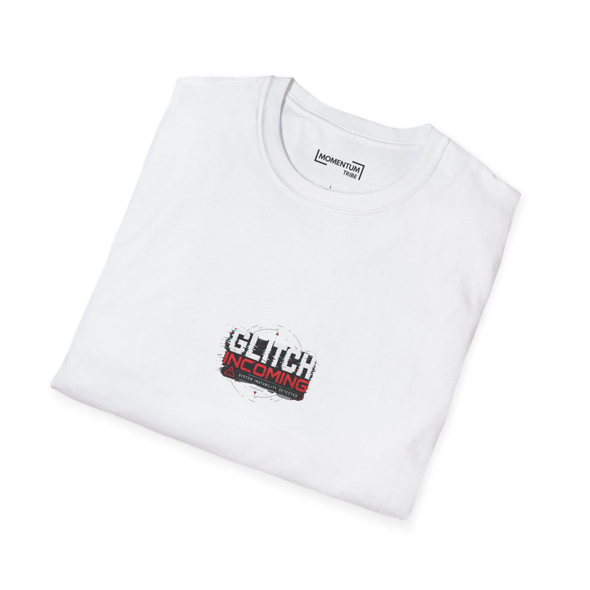 T-Shirt - 'Glitch Incoming' Retro Pixel Graphic Tee