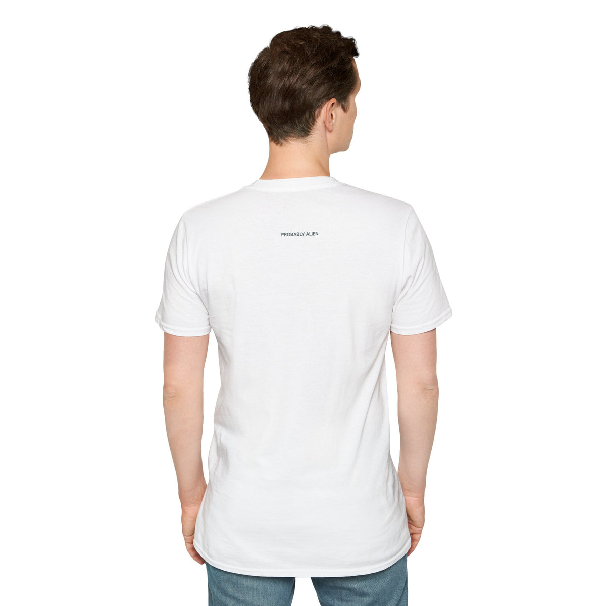 T‑Shirt - "Probably Alien" Minimal Graphic Tee REVERSE Design