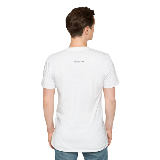 T‑Shirt - "Probably Alien" Minimal Graphic Tee REVERSE Design