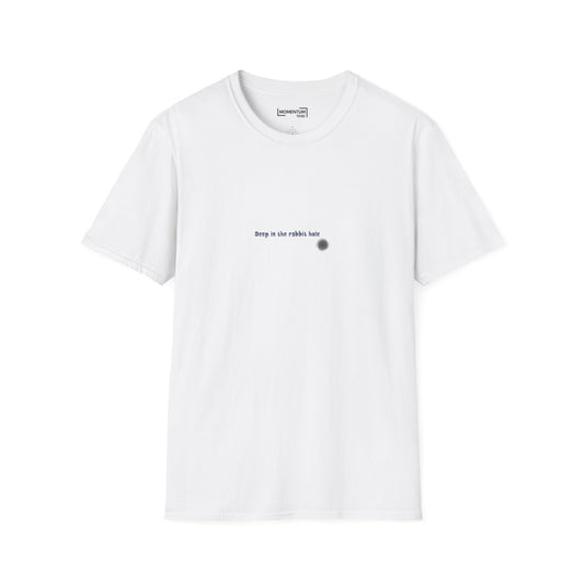 T-Shirt - "Deep in the Rabbit Hole" Minimal Graphic Tee