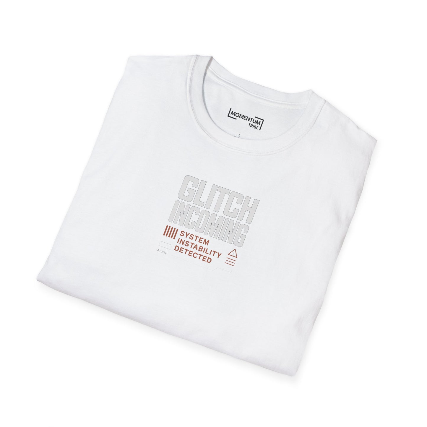 Glitch Incoming T-Shirt - "System Instability Detected" Tech Graphic Tee