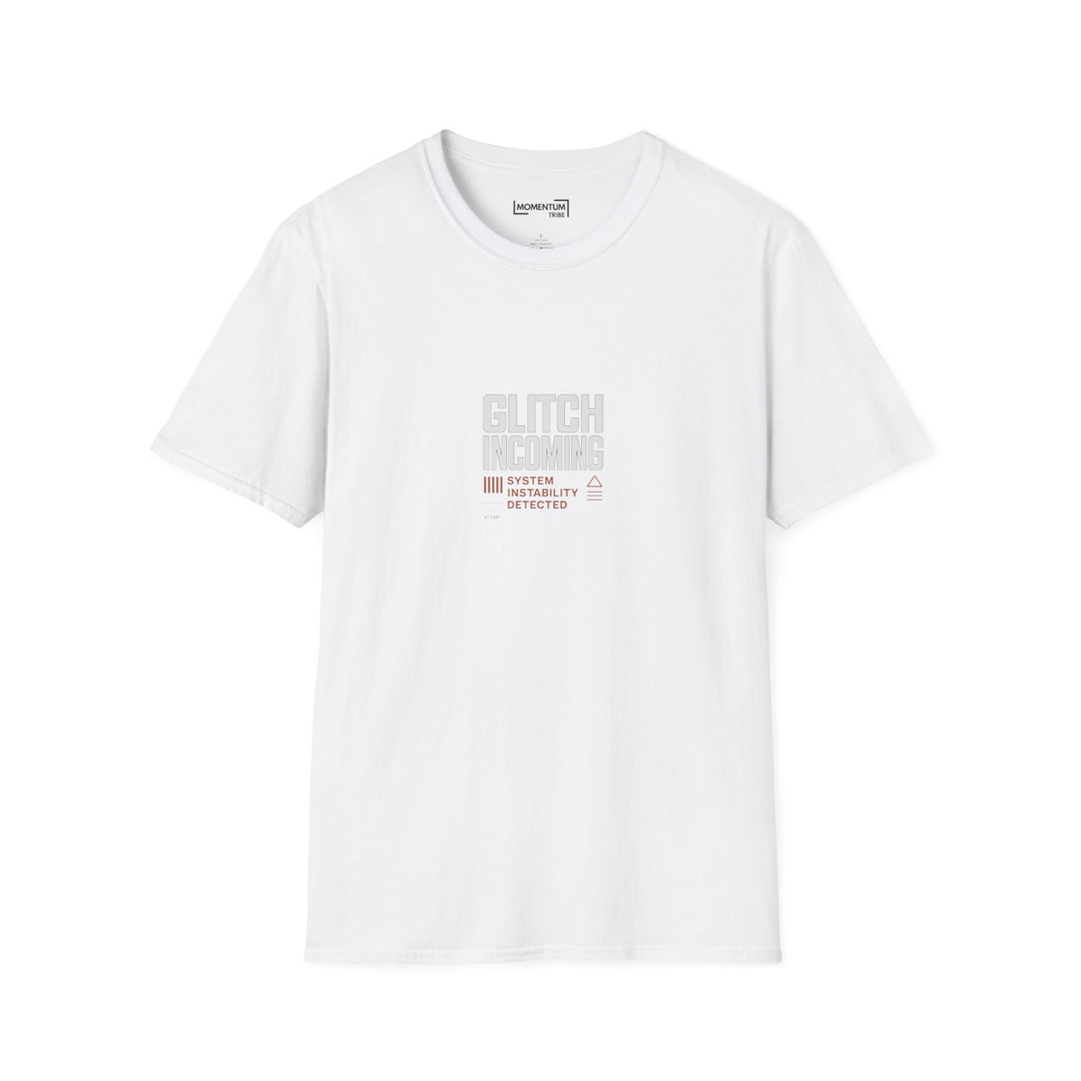 Glitch Incoming T-Shirt - "System Instability Detected" Tech Graphic Tee