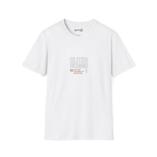 Glitch Incoming T-Shirt - "System Instability Detected" Tech Graphic Tee