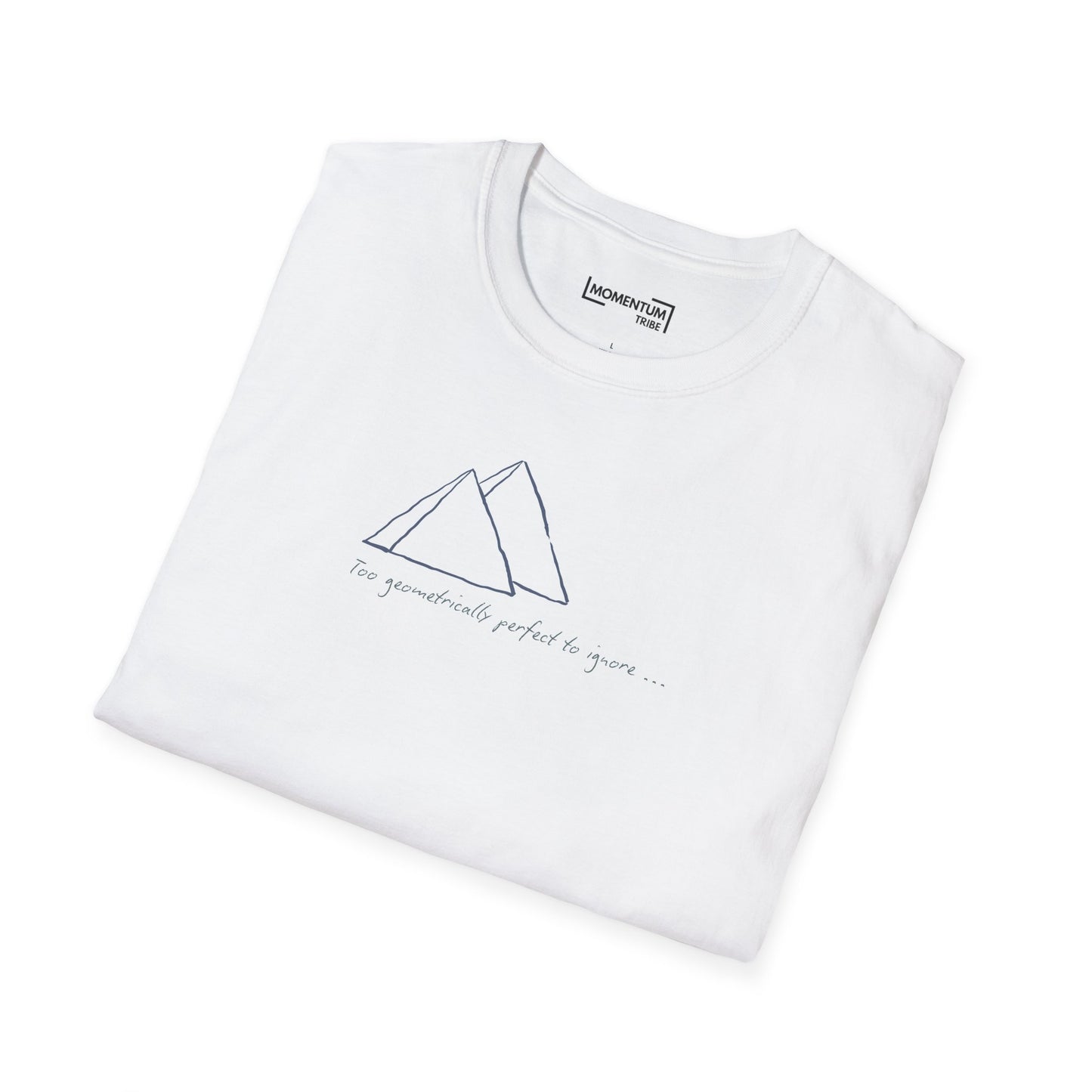 T-Shirt - Two Geometrically Perfect To You Minimal Mountain Tee