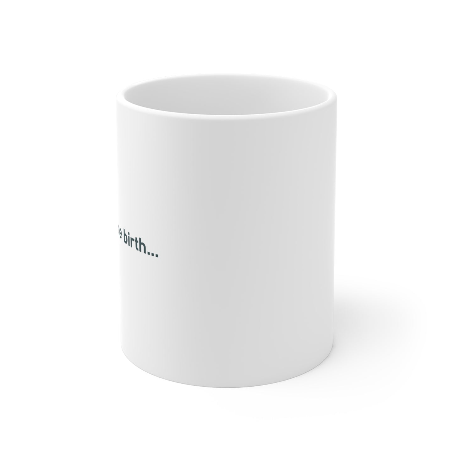 Suspicious Since Birth Ceramic Mug - Funny Novelty Coffee Cup
