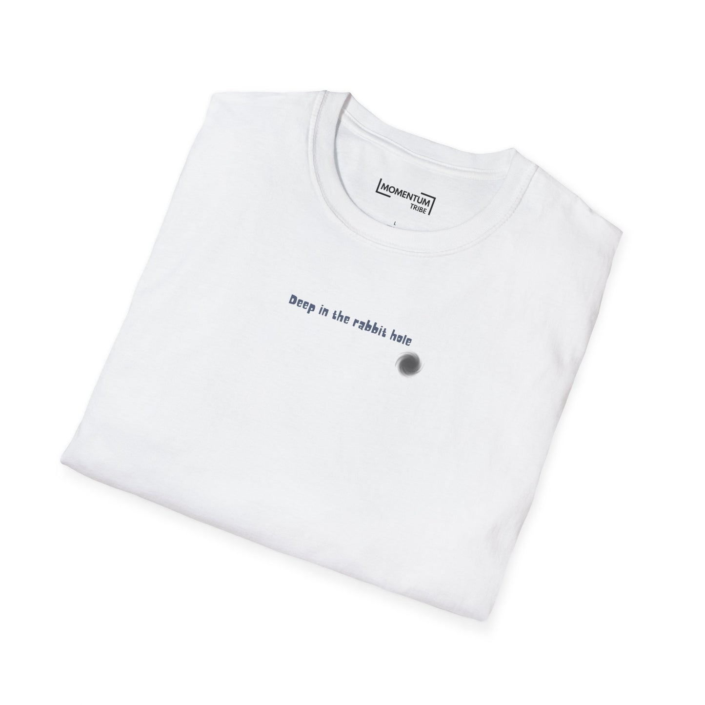 T-Shirt - "Deep in the Rabbit Hole" Minimal Graphic Tee