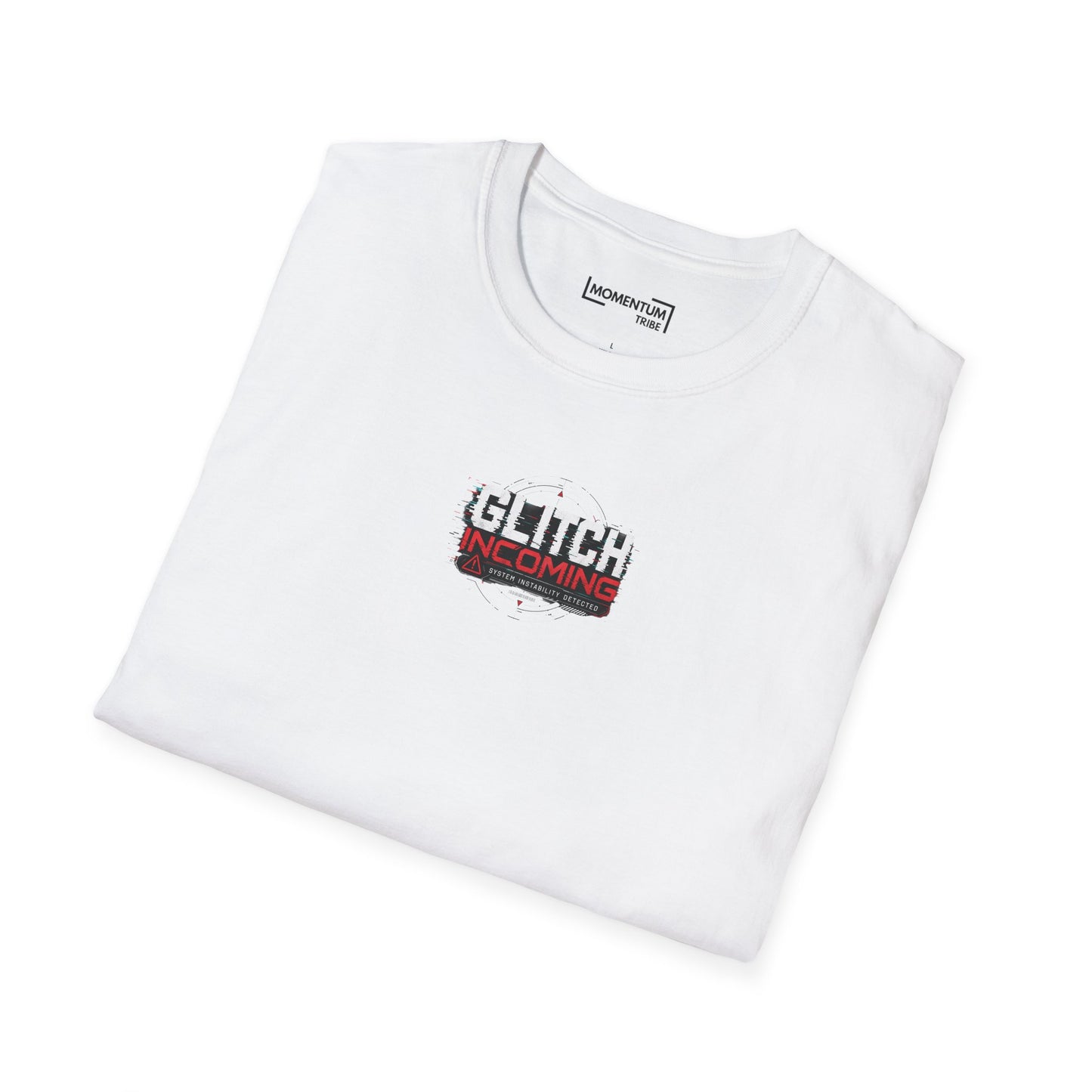 T-Shirt - 'Glitch Incoming' Retro Pixel Graphic Tee