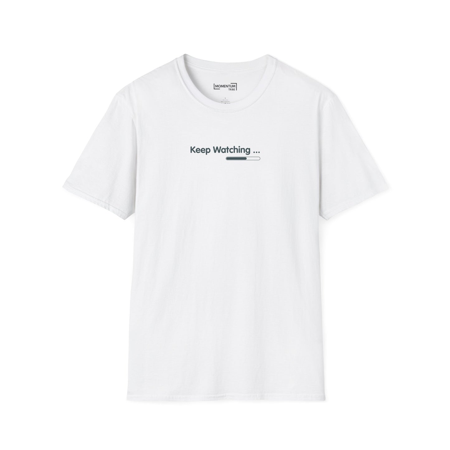 Keep Watching T-Shirt - Minimal Loading Graphic Tee
