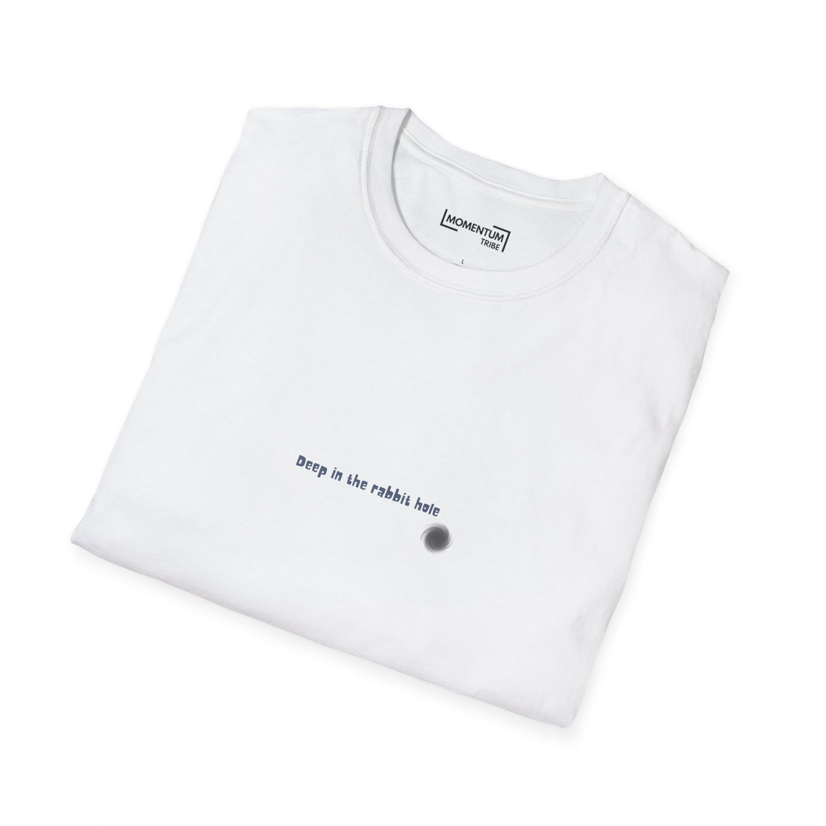 T-Shirt - "Deep in the Rabbit Hole" Minimal Graphic Tee