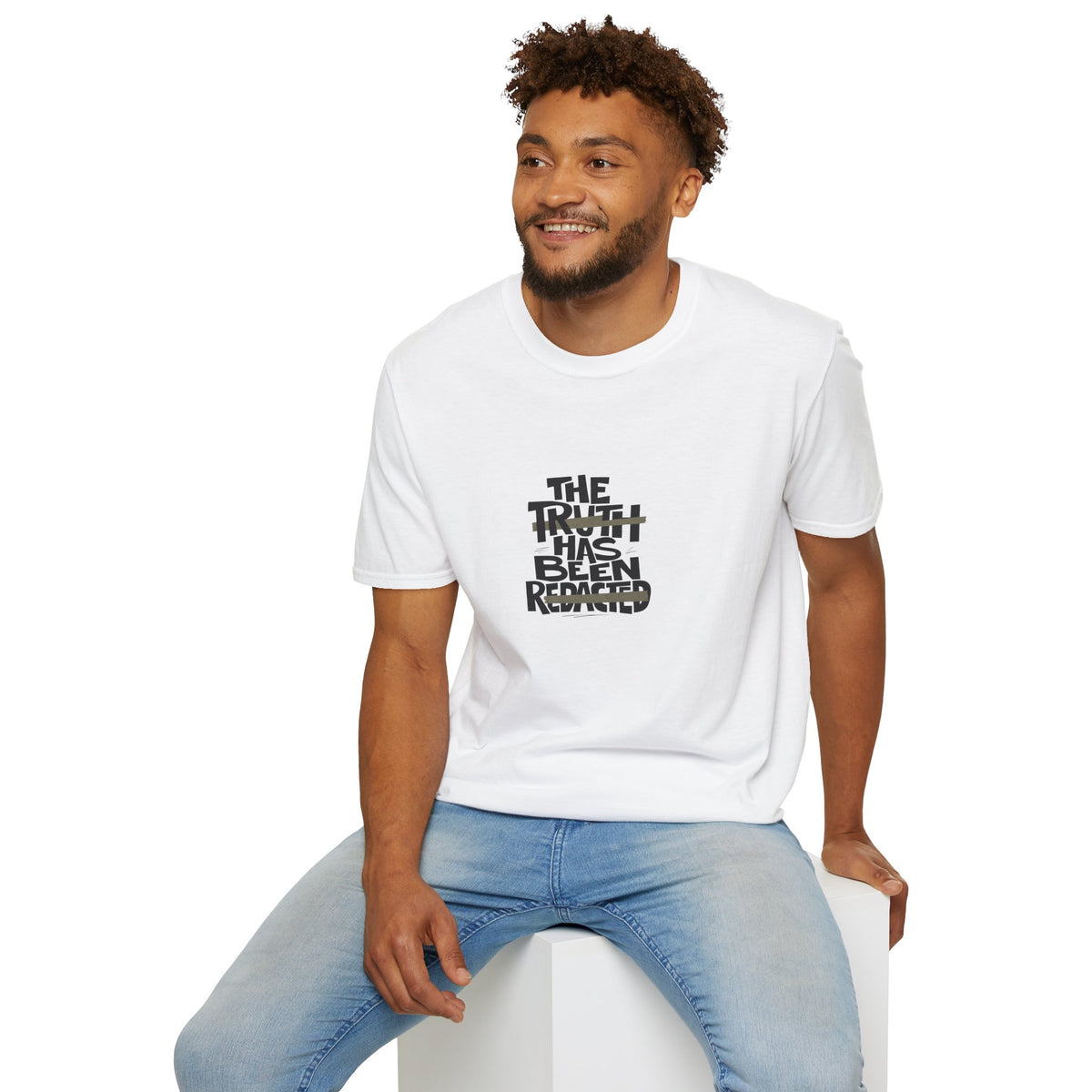T-Shirt - “The Truth Has Been Redacted” Graphic Tee