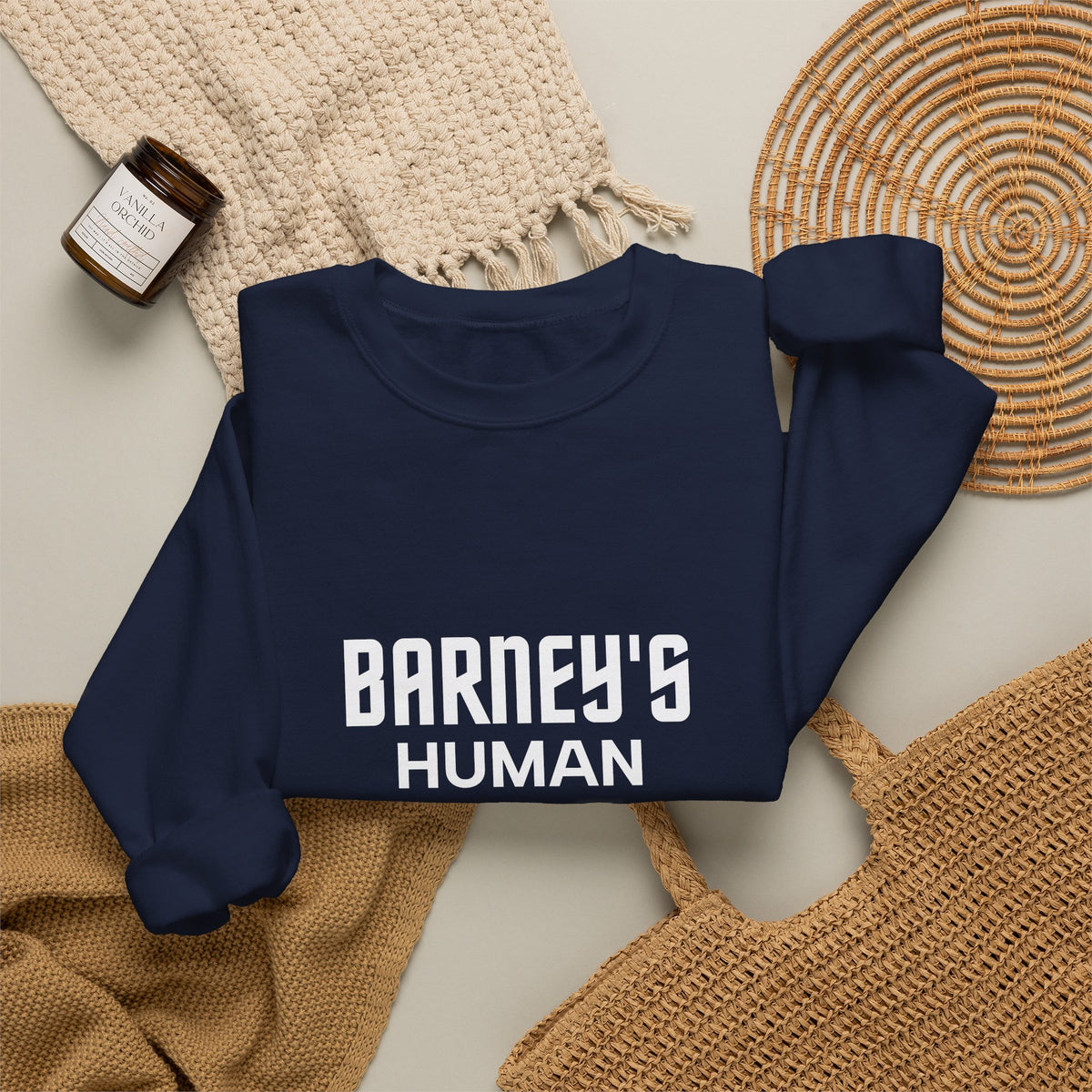 Personalised Pet’s Human Sweatshirt | Custom Dog or Cat Name Jumper
