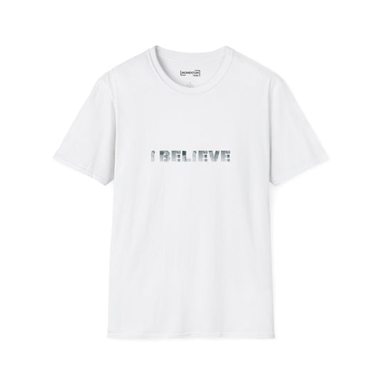 I Believe T‑Shirt - Minimal Inspirational Graphic Tee