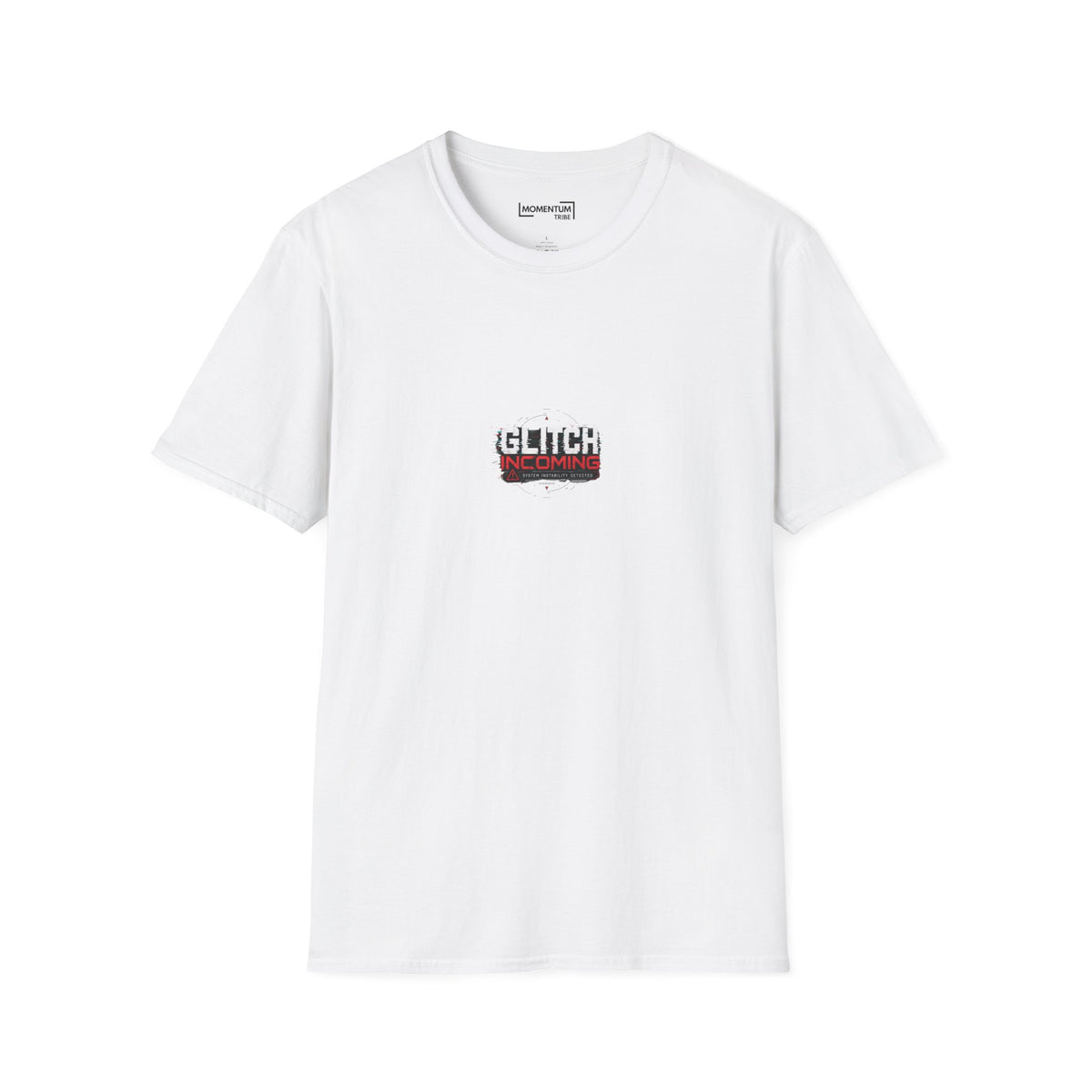 T-Shirt - 'Glitch Incoming' Retro Pixel Graphic Tee