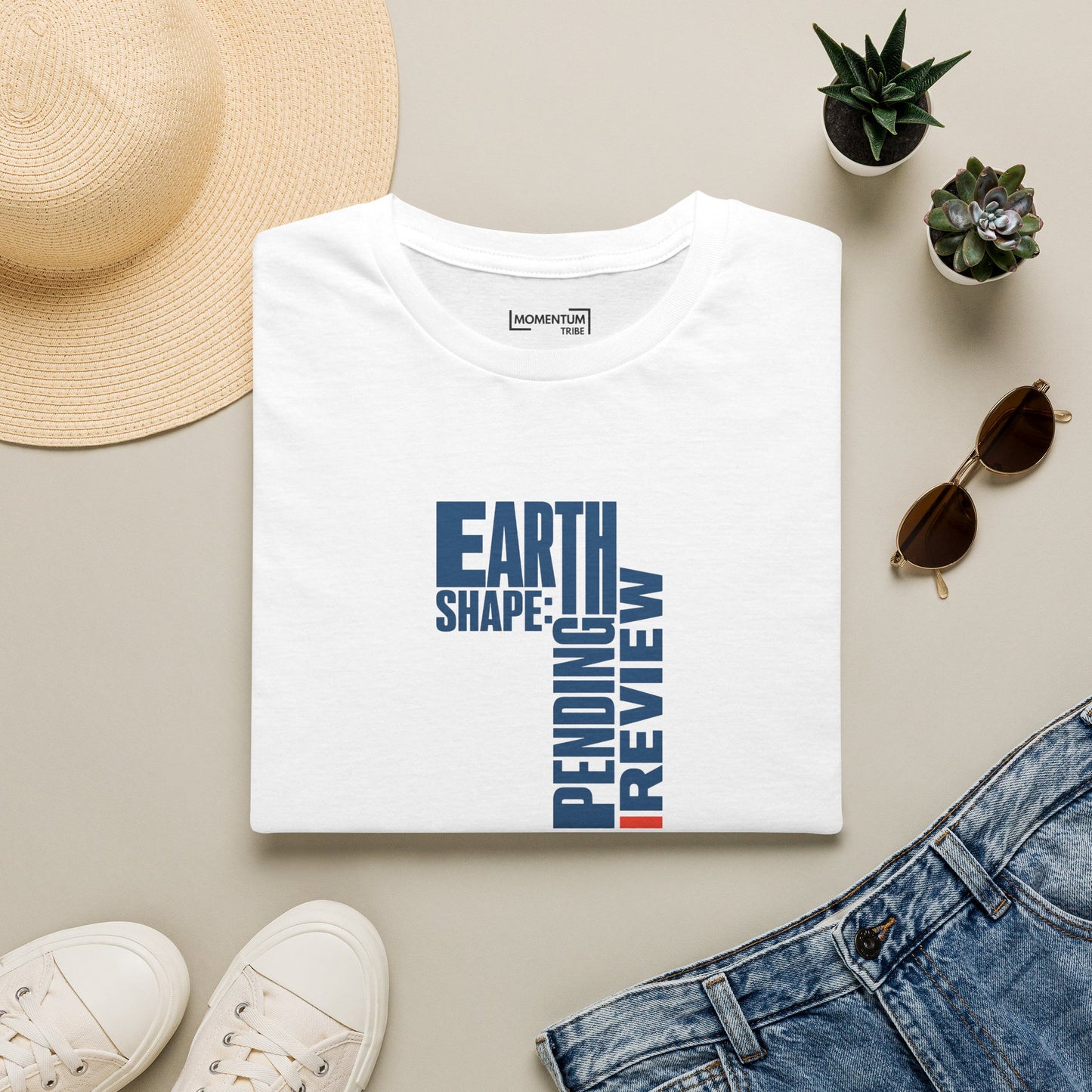 Earth Shape: Pending Review T‑Shirt