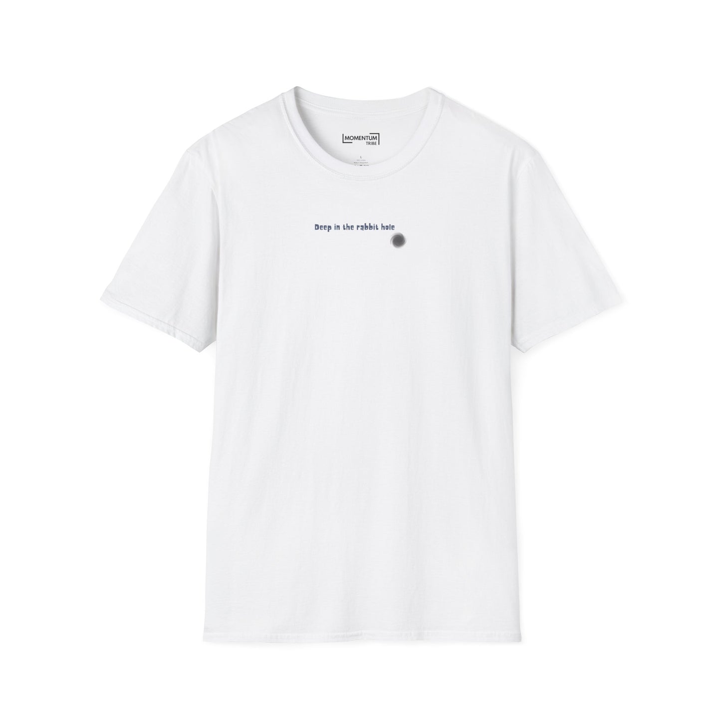 T-Shirt - "Deep in the Rabbit Hole" Minimal Graphic Tee