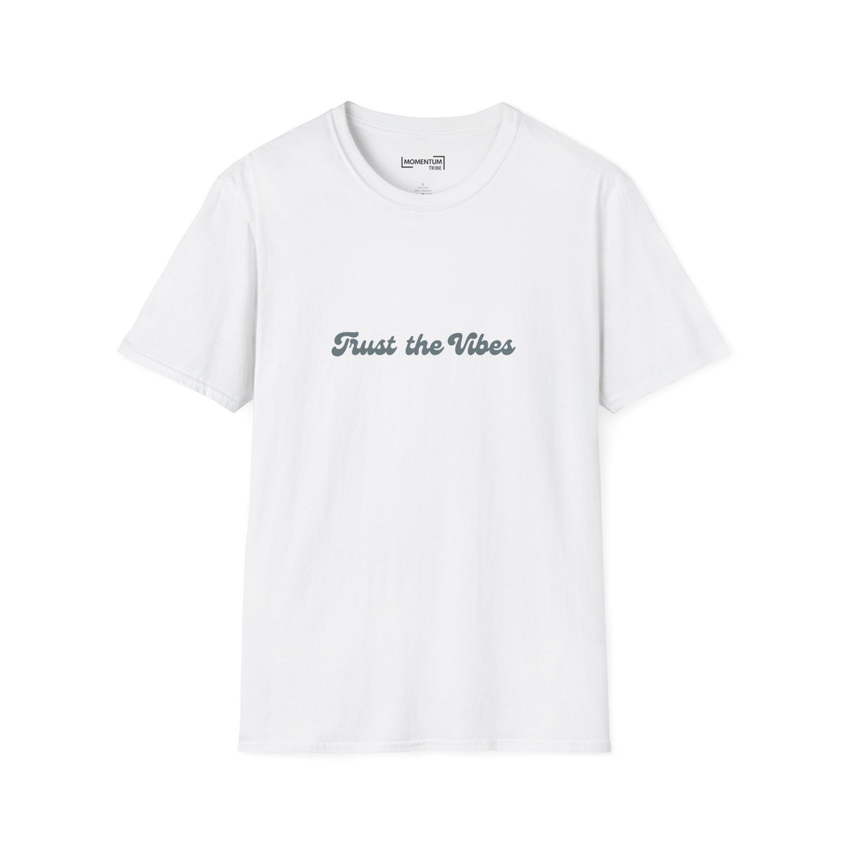 Trust the Vibes T-Shirt - Minimal Retro Script Graphic Tee