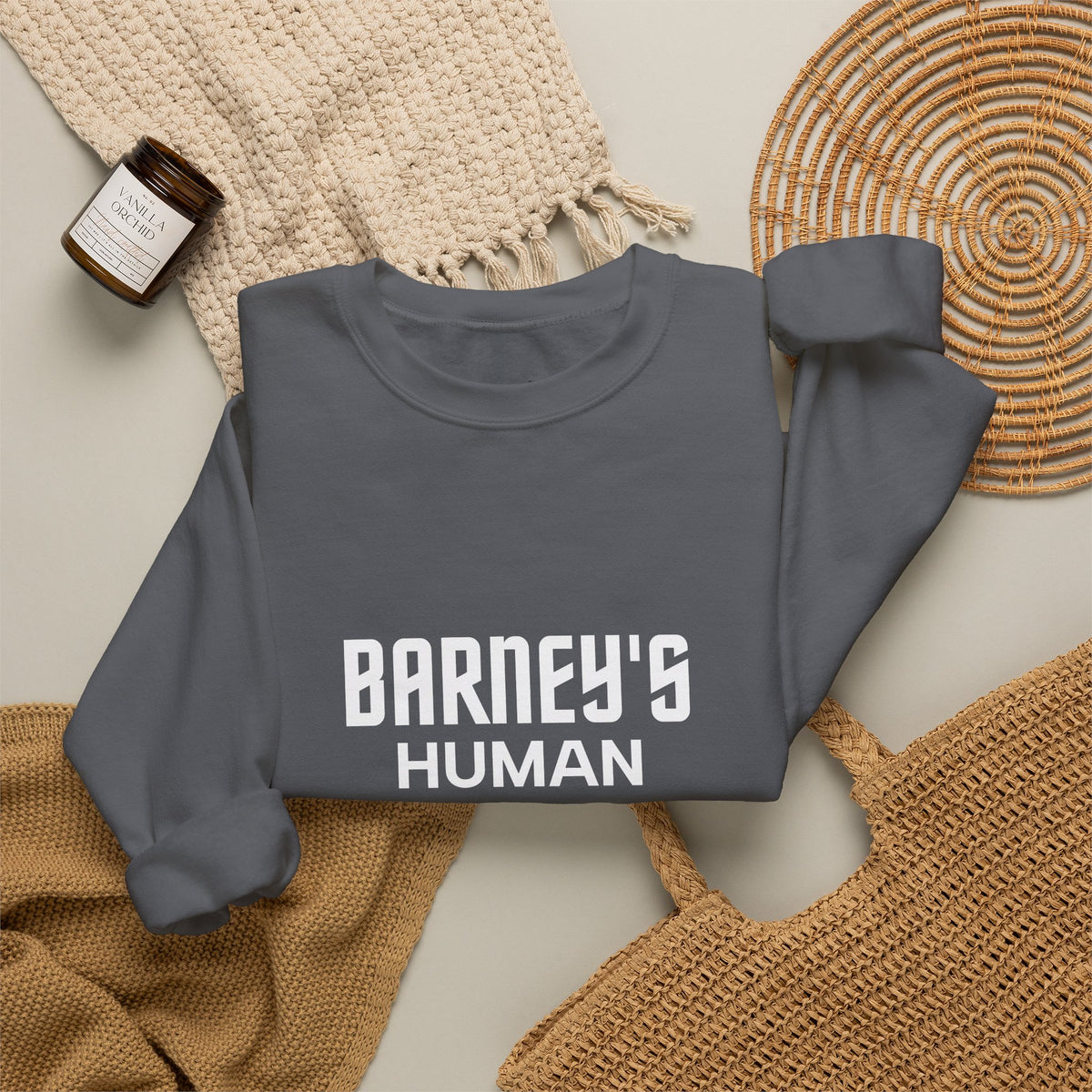 Personalised Pet’s Human Sweatshirt | Custom Dog or Cat Name Jumper